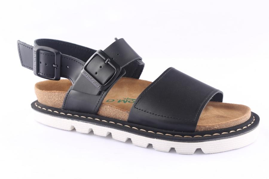 D.moro Shoes Women Leather Sandals For Summer: FAR Black (Wholesale)