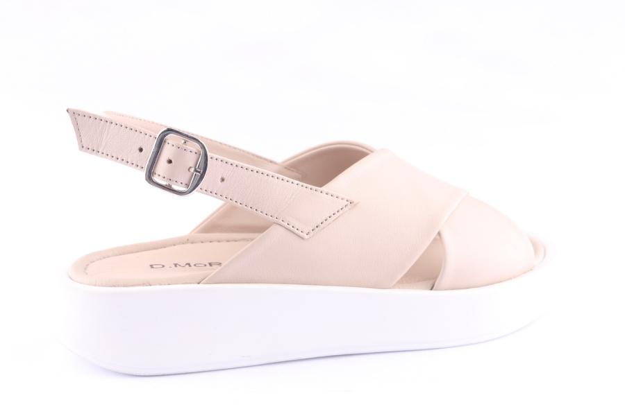 D.moro Shoes Women Leather Sandals For Summer: GATE-4 Beige (Wholesale)