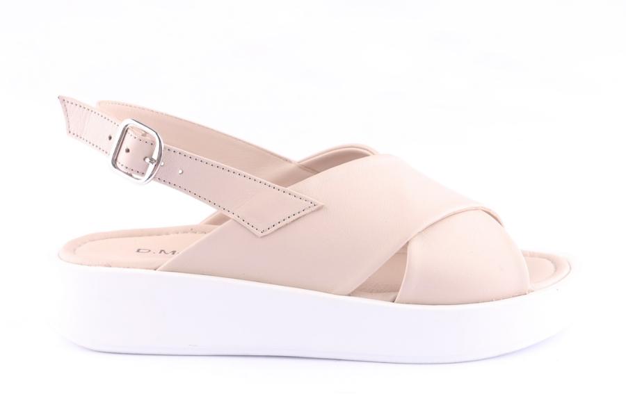 d.moro shoes Women Leather Sandals for Summer: GATE-4 Beige (Wholesale)