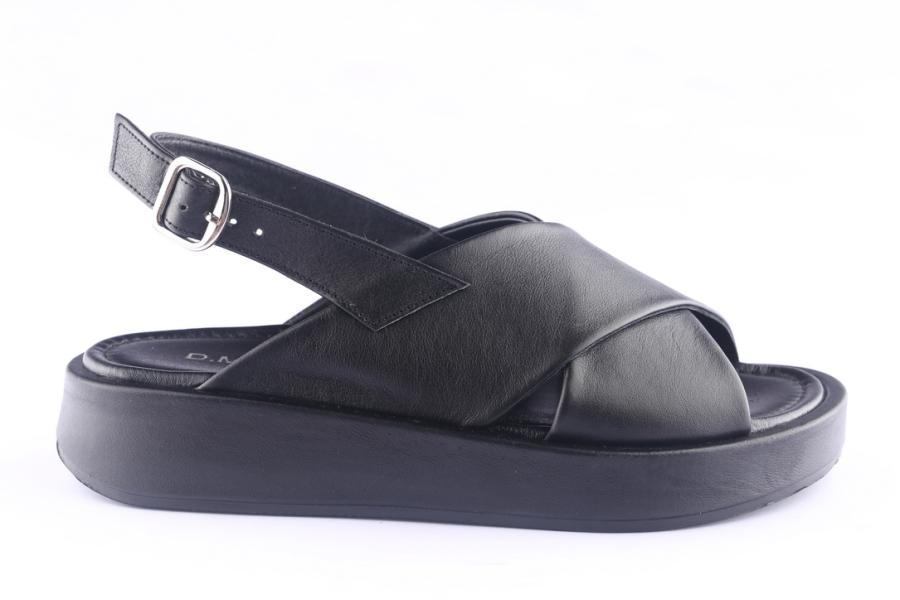 d.moro shoes Women Leather Sandals for Summer: GATE-4 Black (Wholesale)