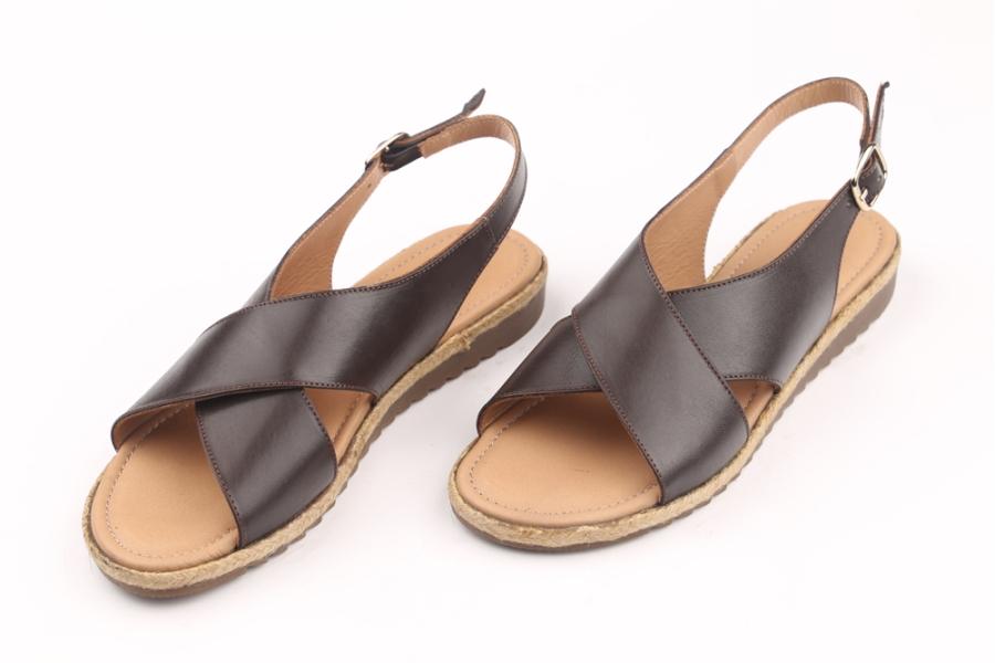 d.moro shoes Women Leather Sandals for summer: GLS-6 Black Leather (Wholesale)