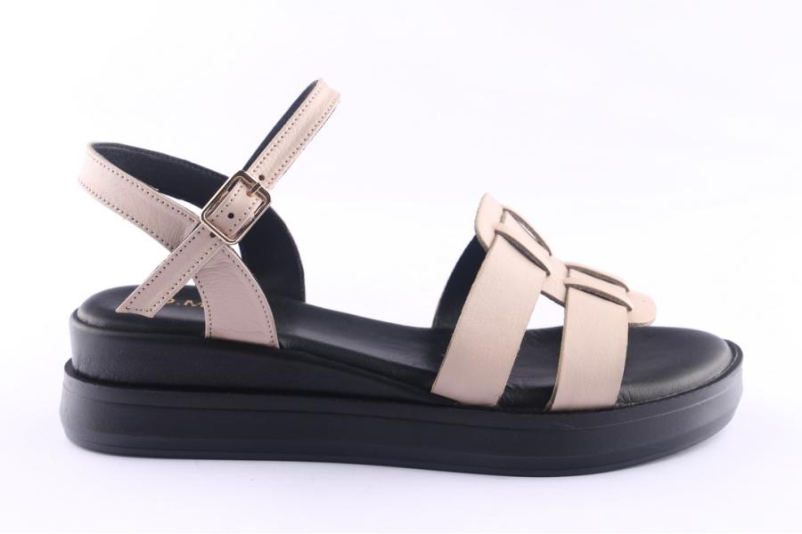 d.moro shoes Women Leather Sandals for Summer: JURDAN-9 Powder (Wholesale)