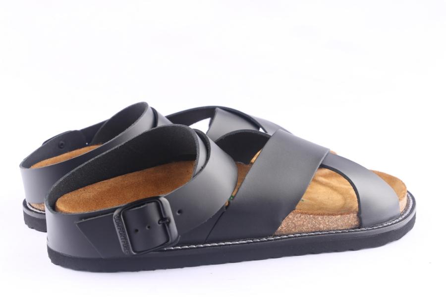 D.moro Shoes Women Leather Sandals For Summer: KER Black (Wholesale)