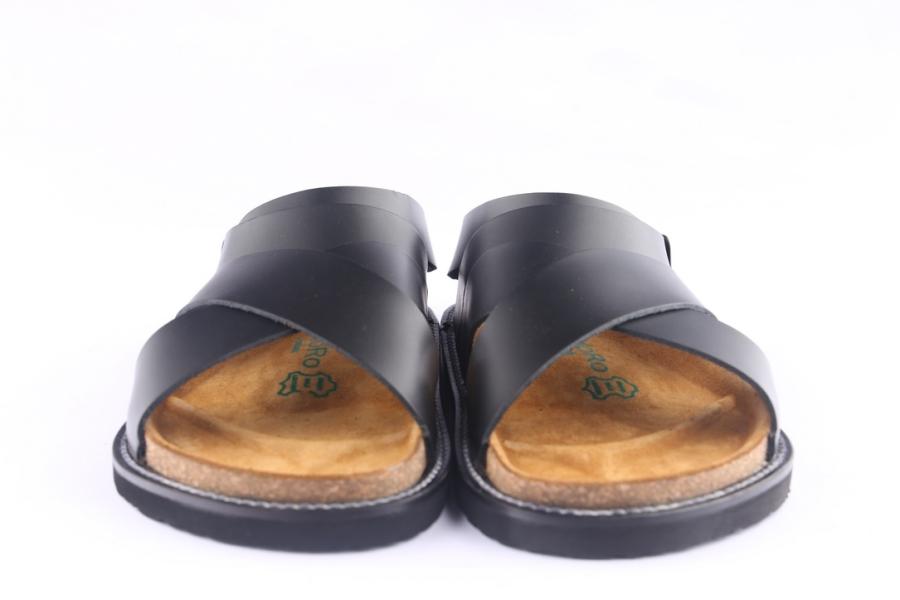 D.moro Shoes Women Leather Sandals For Summer: KER Black (Wholesale)