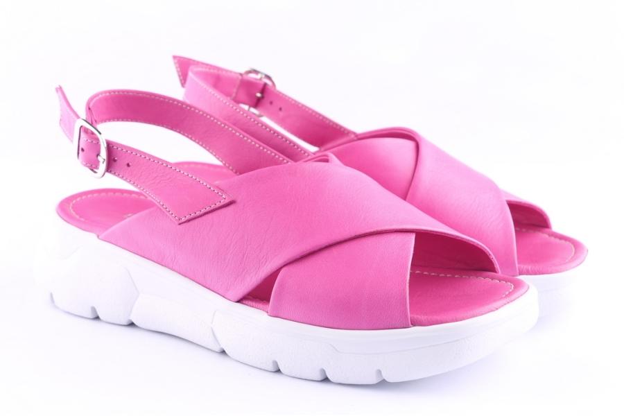 D.moro Shoes Women Leather Sandals For Summer: MORO-100 Fuchsia (Wholesale)