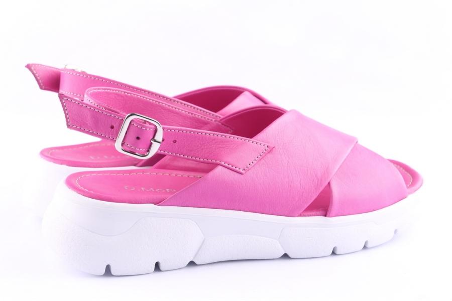 D.moro Shoes Women Leather Sandals For Summer: MORO-100 Fuchsia (Wholesale)