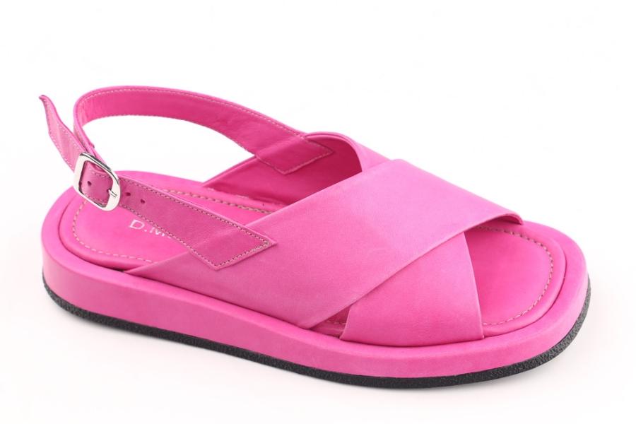 d.moro shoes Women Leather Sandals for summer: MORO-100 Pink Leather (Wholesale)