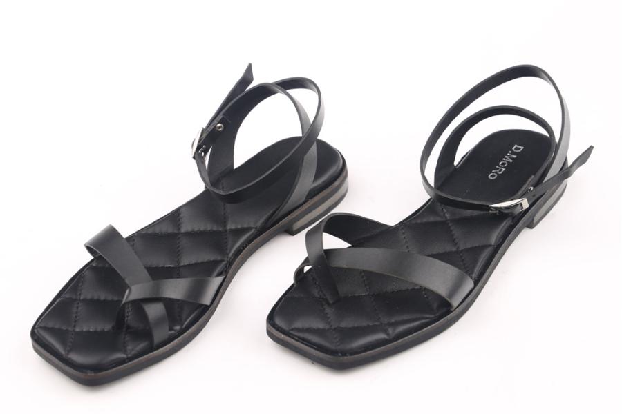 d.moro shoes Women Leather Sandals for summer: MORO-33 Black Leather (Wholesale)