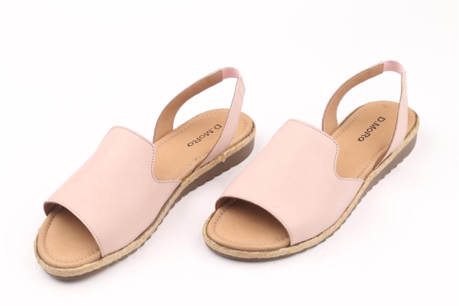 d.moro shoes Women Leather Sandals for summer: NAT-23 Beige Leather (Wholesale)