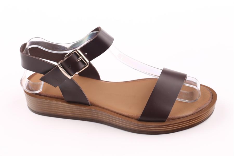 d.moro shoes Women Leather Sandals for summer: S-10261 Brown Leather (Wholesale)