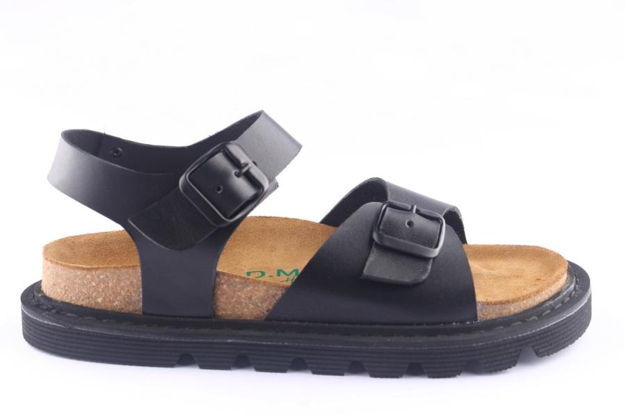 d.moro shoes Women Leather Sandals for Summer: SEL Black (Wholesale)