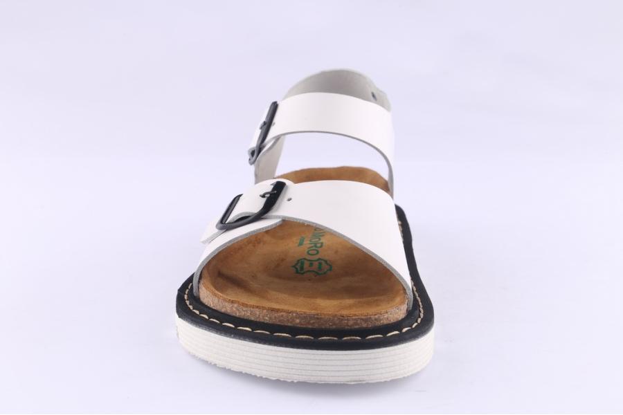 D.moro Shoes Women Leather Sandals For Summer: SEL White (Wholesale)