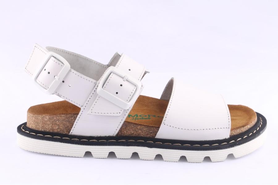 d.moro shoes Women Leather Sandals for Summer: SEN White (Wholesale)