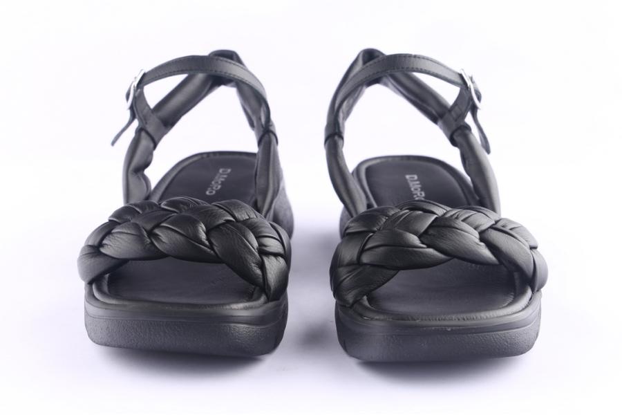 D.moro Shoes Women Leather Sandals For Summer: TAŞ-196 Black (Wholesale)