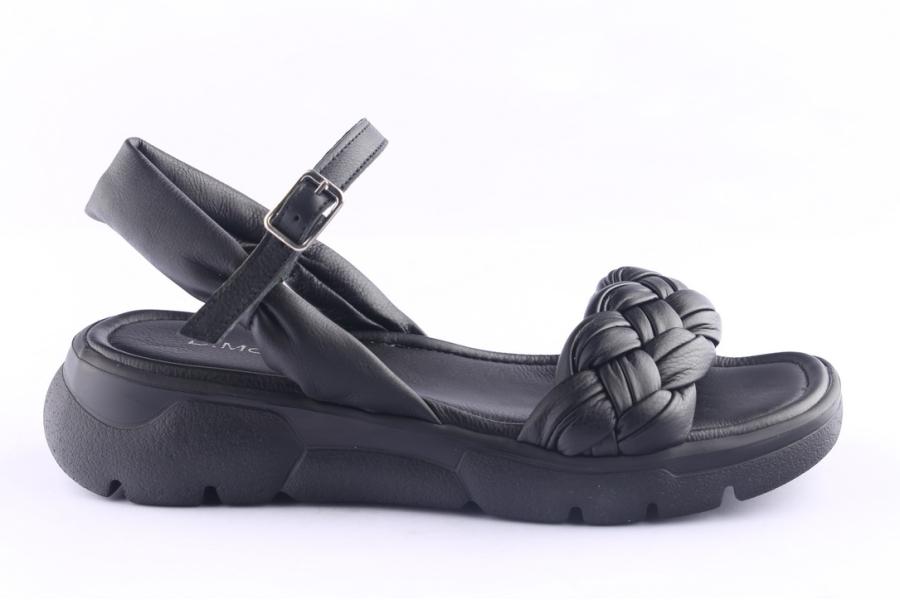 d.moro shoes Women Leather Sandals for Summer: TAŞ-196 Black (Wholesale)