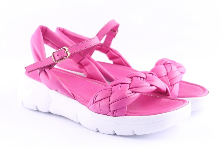 D.moro Shoes Women Leather Sandals For Summer: TAŞ-196 Fuchsia (Wholesale)