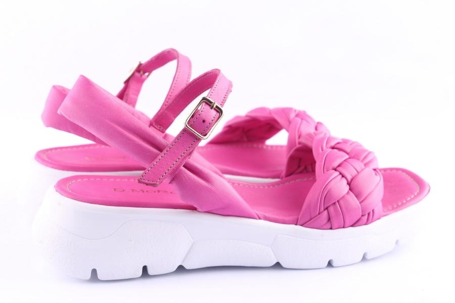 D.moro Shoes Women Leather Sandals For Summer: TAŞ-196 Fuchsia (Wholesale)