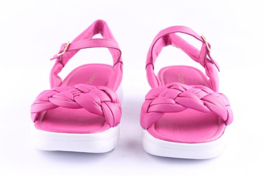 D.moro Shoes Women Leather Sandals For Summer: TAŞ-196 Fuchsia (Wholesale)