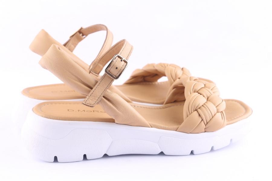 D.moro Shoes Women Leather Sandals For Summer: TAŞ-196 Light Taupe (Wholesale)