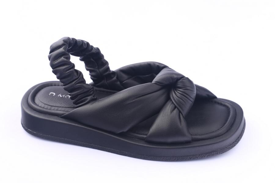 d.moro shoes Women Leather Sandals for summer: TAŞ-247 Black Leather (Wholesale)