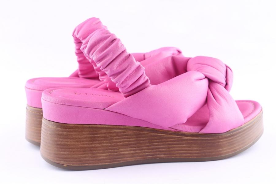 D.moro Shoes Women Leather Sandals For Summer: TAŞ-247 Fuchsia (Wholesale)