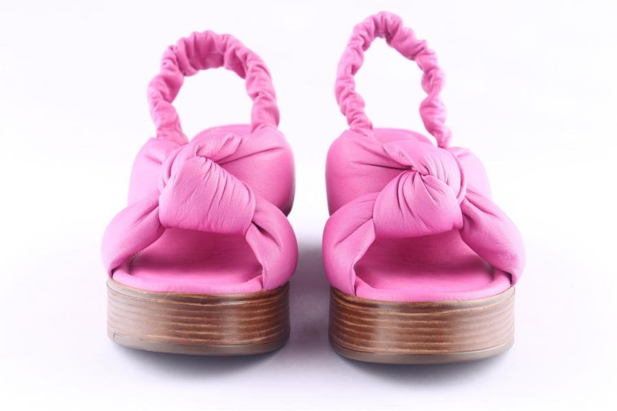 D.moro Shoes Women Leather Sandals For Summer: TAŞ-247 Fuchsia (Wholesale)