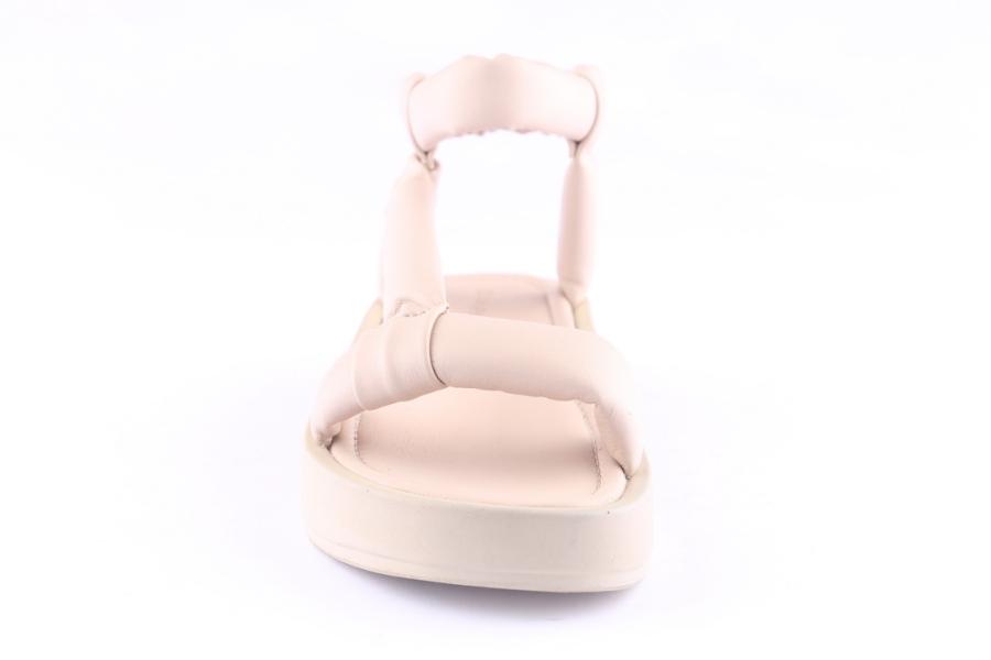 D.moro Shoes Women Leather Sandals For Summer: TAŞ-253 Beige (Wholesale)