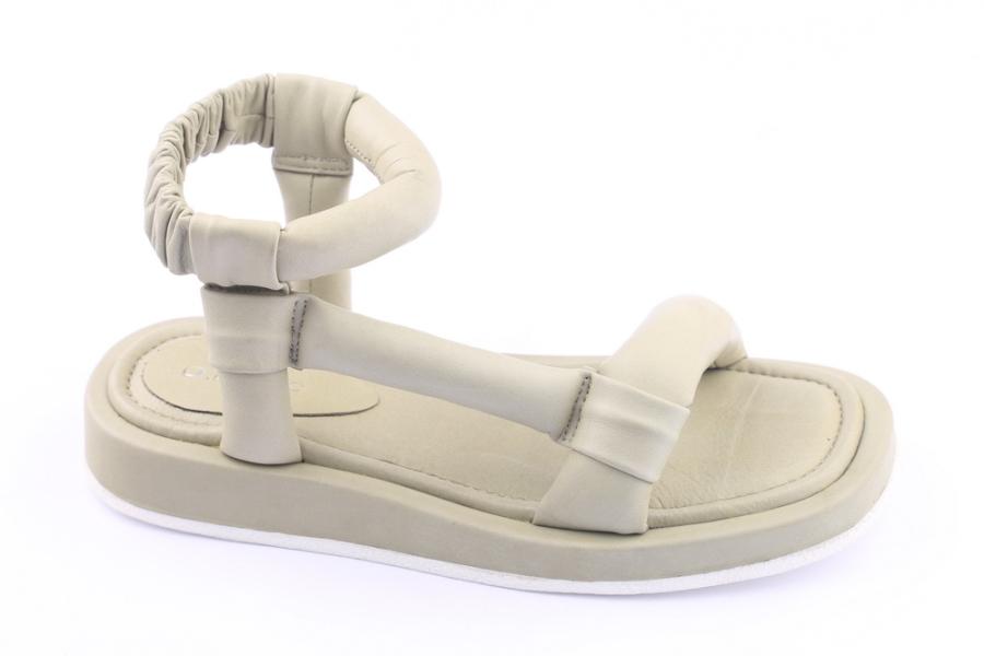d.moro shoes Women Leather Sandals for summer: TAŞ-253 Light Green Leather (Wholesale)