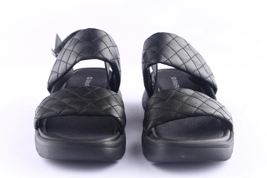 D.moro Shoes Women Leather Sandals For Summer: TAŞ-287 Black (Wholesale)