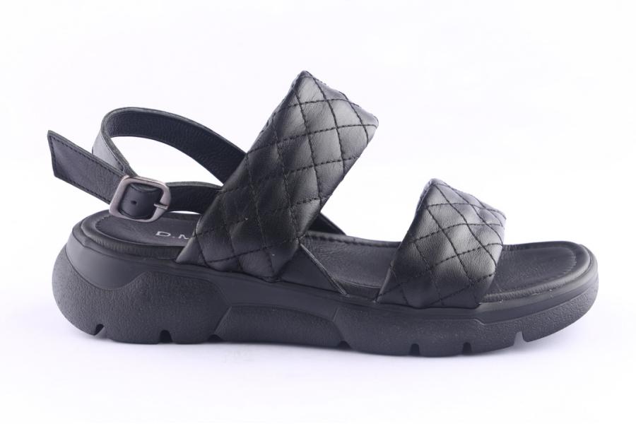 d.moro shoes Women Leather Sandals for Summer: TAŞ-287 Black (Wholesale)