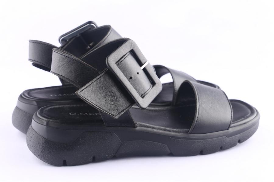 D.moro Shoes Women Leather Sandals For Summer: TAŞ-288 Black (Wholesale)