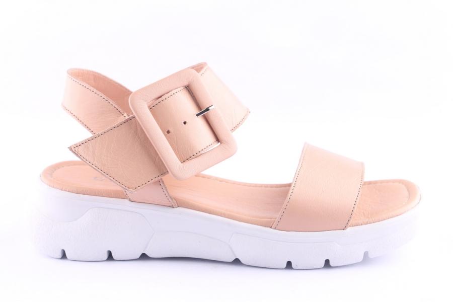 d.moro shoes Women Leather Sandals for Summer: TAŞ-288 Cream (Wholesale)