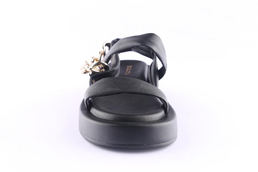 D.moro Shoes Women Leather Sandals For Summer: TAŞ-297 Black (Wholesale)