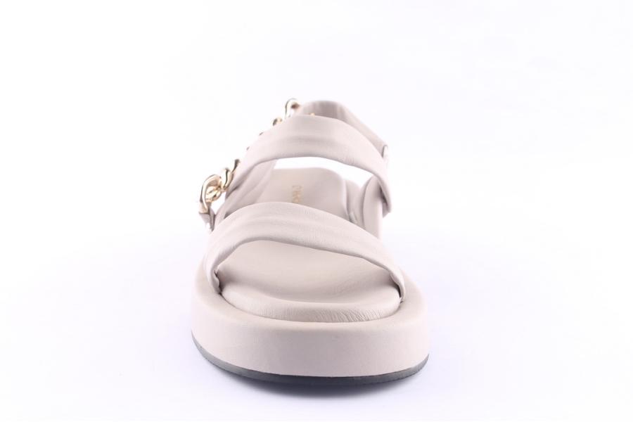 D.moro Shoes Women Leather Sandals For Summer: TAŞ-297 Silver Grey (Wholesale)