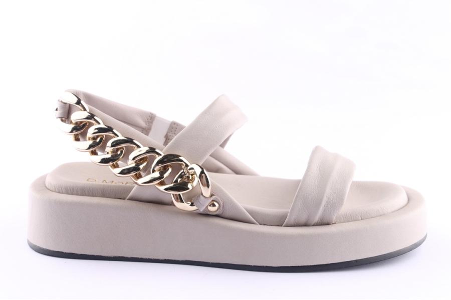 d.moro shoes Women Leather Sandals for Summer: TAŞ-297 Silver Grey (Wholesale)