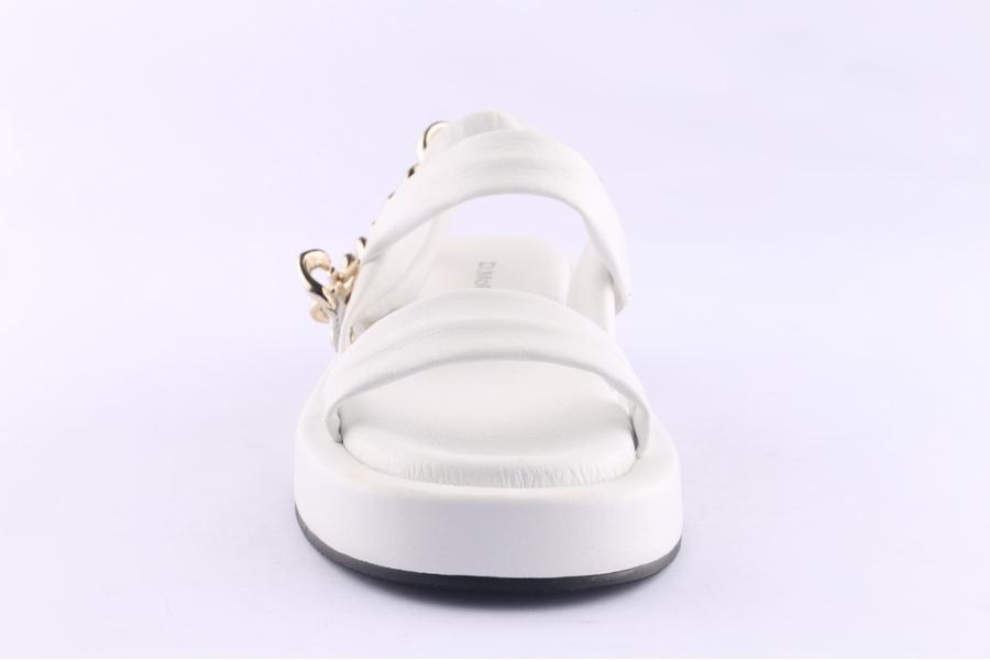 D.moro Shoes Women Leather Sandals For Summer: TAŞ-297 White (Wholesale)
