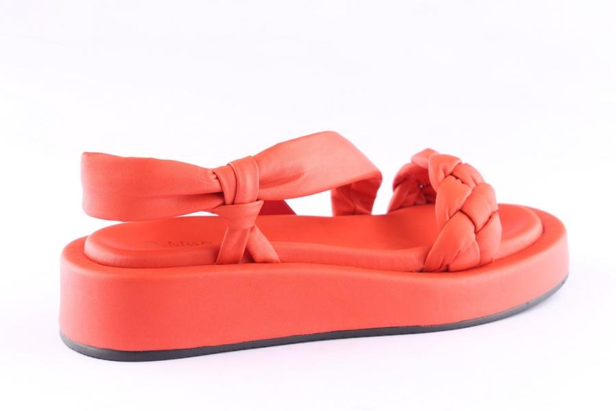 D.moro Shoes Women Leather Sandals For Summer: TAŞ-298 Red (Wholesale)
