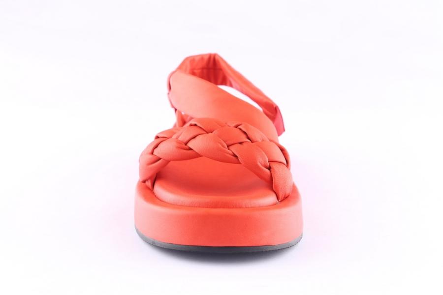 D.moro Shoes Women Leather Sandals For Summer: TAŞ-298 Red (Wholesale)