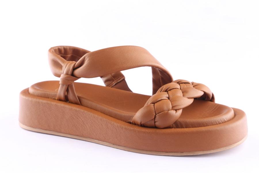 D.moro Shoes Women Leather Sandals For Summer: TAŞ-298 Tan (Wholesale)