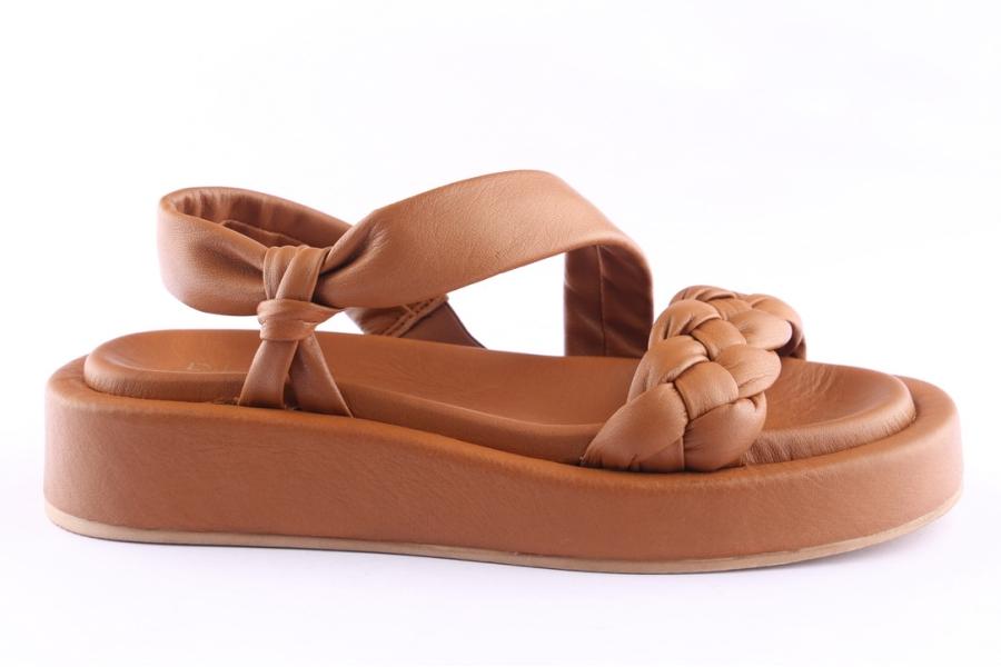 d.moro shoes Women Leather Sandals for Summer: TAŞ-298 Tan (Wholesale)
