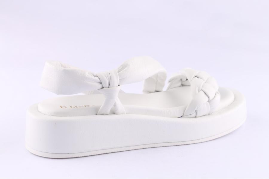 D.moro Shoes Women Leather Sandals For Summer: TAŞ-298 White (Wholesale)