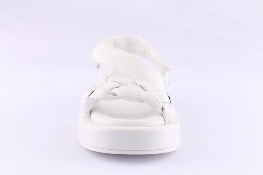 D.moro Shoes Women Leather Sandals For Summer: TAŞ-298 White (Wholesale)