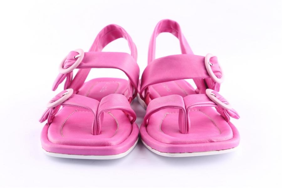 D.moro Shoes Women Leather Sandals For Summer: TAŞ-301 Fuchsia (Wholesale)