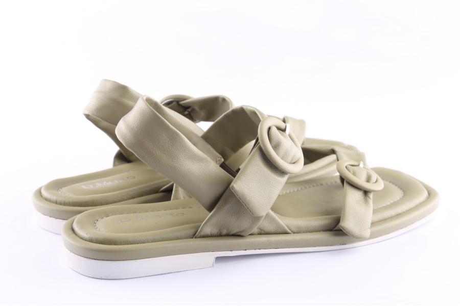 D.moro Shoes Women Leather Sandals For Summer: TAŞ-301 Green (Wholesale)