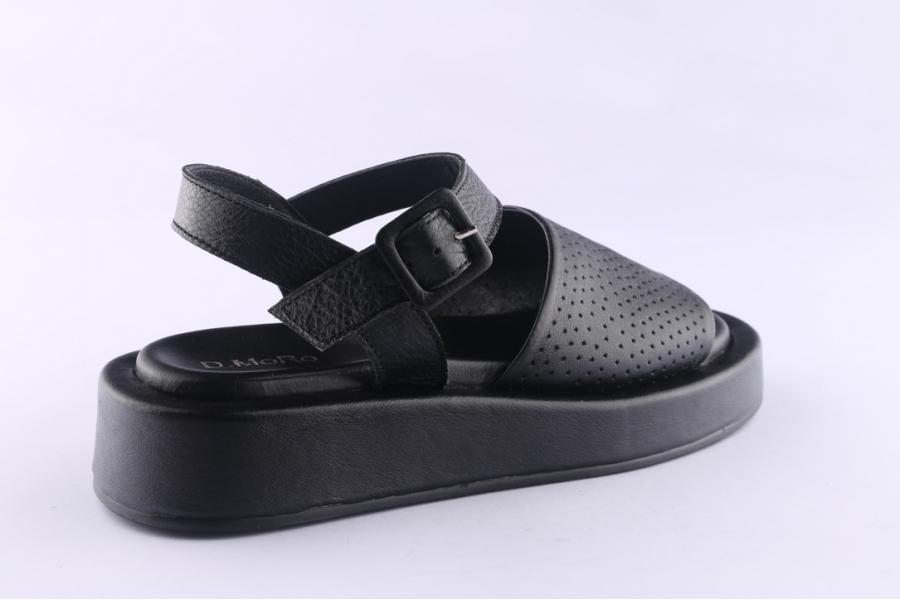 D.moro Shoes Women Leather Sandals For Summer: TAŞ-314 Black (Wholesale)