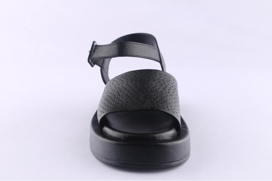 D.moro Shoes Women Leather Sandals For Summer: TAŞ-314 Black (Wholesale)