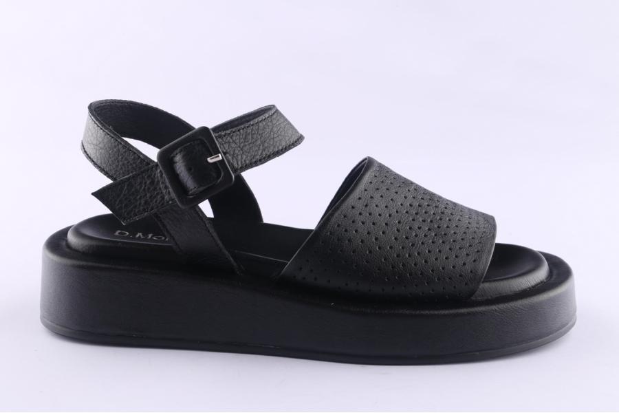 d.moro shoes Women Leather Sandals for Summer: TAŞ-314 Black (Wholesale)