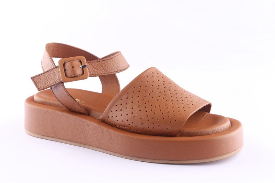 D.moro Shoes Women Leather Sandals For Summer: TAŞ-314 Tan (Wholesale)
