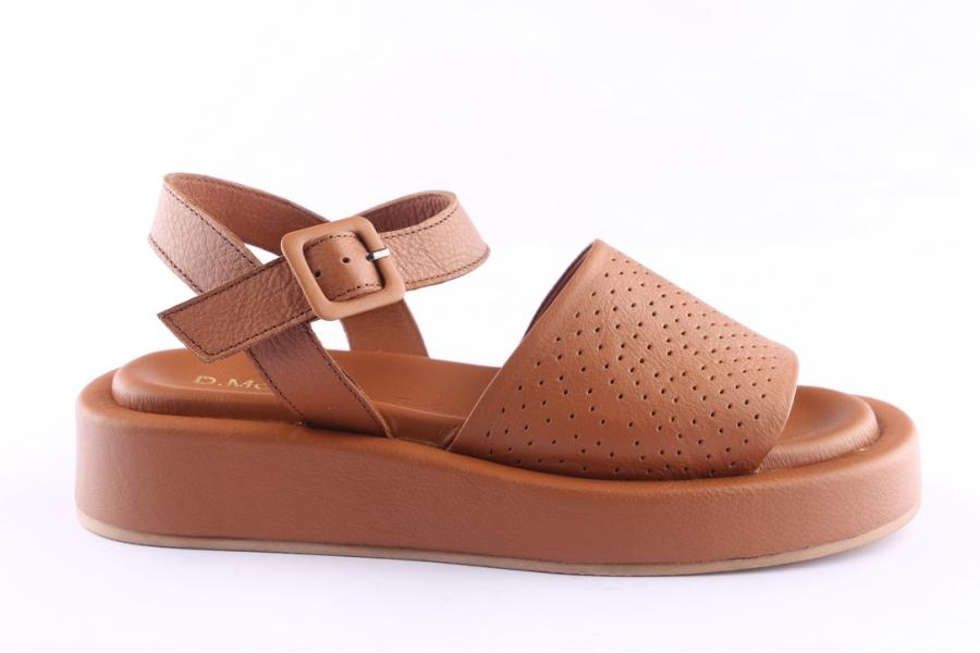 d.moro shoes Women Leather Sandals for Summer: TAŞ-314 Tan (Wholesale)