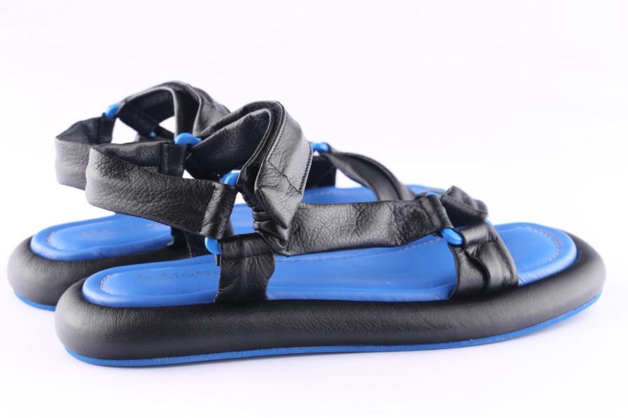 D.moro Shoes Women Leather Sandals For Summer: TAŞ-316 Black (Wholesale)